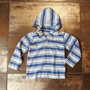 Gap Boys 5T Soft Hooded Shirt